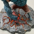 thumbnail image 2 of LED Light Figure Scene Battle Platform Magma Base For 1/12 1/6 Action Figure US, 2 of 7
