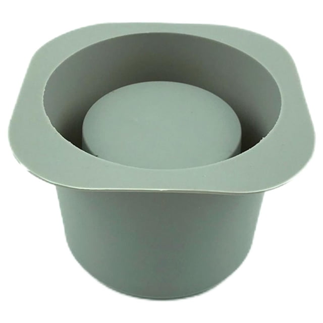 Molde para maceta pequeña, moldes de hormigón resistentes al calor, molde para porta velas, fácil de usar. Ronda