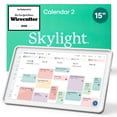 thumbnail image 1 of Calendario digital Skylight Calendar 2 de 15" con pantalla táctil Full HD, 1 of 8