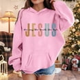 thumbnail image 2 of ChaoLingNeng Girls Hoodies Size 14-16,Girl's Boy's Hoodie Long Sleeve Soft Sweatshirt Graphic Hoody Kids Cute Pullovers Top Clothes for Girls,4-5 Years, 2 of 4