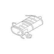 Genuine OE Mitsubishi Muffler - 1571B667 Fits select: 2018-2020 MITSUBISHI OUTLANDER SE/SEL/LE, 2016-2017 MITSUBISHI OUTLANDER SE/SEL