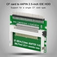 thumbnail image 5 of 1Pcs CF to 2.5-inch 44Pin IDE HDD,Compact Flash CF Memory Card to 2.5-inch 44Pin IDE Laptop SSD HDD Adapter Card,CF IDE Adapter Support for a Single CF Card Type., 5 of 5