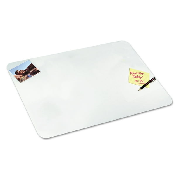 Artistic Clear Desk Pad with Microban, 19 x 24, Plastic AOP7050