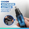 thumbnail image 5 of Nose Hair Trimmer for Men: Painless Ear Hair Trimmer with 5 Month Battery Life – Electric Nose Hair Remover Featuring an Easy to Clean Detachable Head, Black, 5 of 6