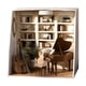 thumbnail image 1 of Juguete de casas de madera de jardín de Villa con decoración de muebles de Piano regalo para niños y adultos Ndcxsfigh  libre de BPA, 1 of 7