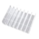 thumbnail image 1 of Organizador de maquillaje de 7 cuadrículas, paleta de maquillaje vertical, paletas de sombras de ojos, rubor, contorno 6.69x4.92x1.57 pulgadas, 1 of 9
