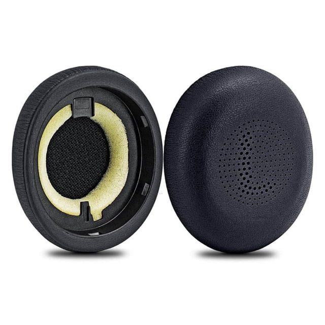 Almohadillas de Repuesto para Auriculares InaláMbricos Elite 45H Evolve2 65 MS/ - Proteico/Almohadillas para los OíDos/Tazas para los OíDos (Negro)