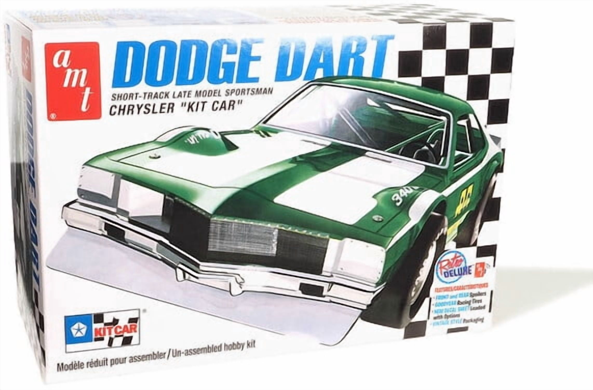 AMT Dodge Dart Sportsman Short Track Kit Car 1/25 Scale Model Kit