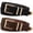 Black+Coffee, variant on JASGOOD 2 Pack Suede Belts for Women Fashion Ladies Casual Waist Belt with Gold Buckle