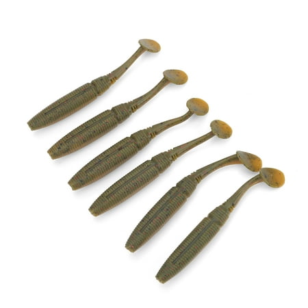Sarapandan lifelike Crabs with T-Shaped Tail for Ultimate Catching Performance Realistic Soft Fishing Baits 6PCS Set