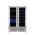 thumbnail image 2 of Versen Corporation 57.18-Bottle Capacity Stainless Steel Dual Zone Cooling Built-In/freestanding Wine Chiller, 2 of 7