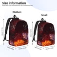 thumbnail image 3 of Lsque The Binding of Isaac Pattern Canvas Daypack, Durable Backpack, High-quality Versatile Backpack,Vintage Compact Backpack-Medium, 3 of 6