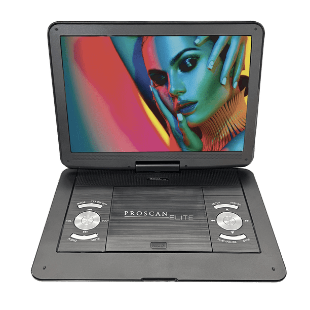 Proscan Elite 13.3" Portable DVD Player, PEDVD1332, Black