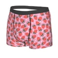 thumbnail image 2 of Wukai Strawberry Print Men’s Underwear Breathable Boxer Briefs,&nbsp;Moisture Wicking & Breathable-, 2 of 7