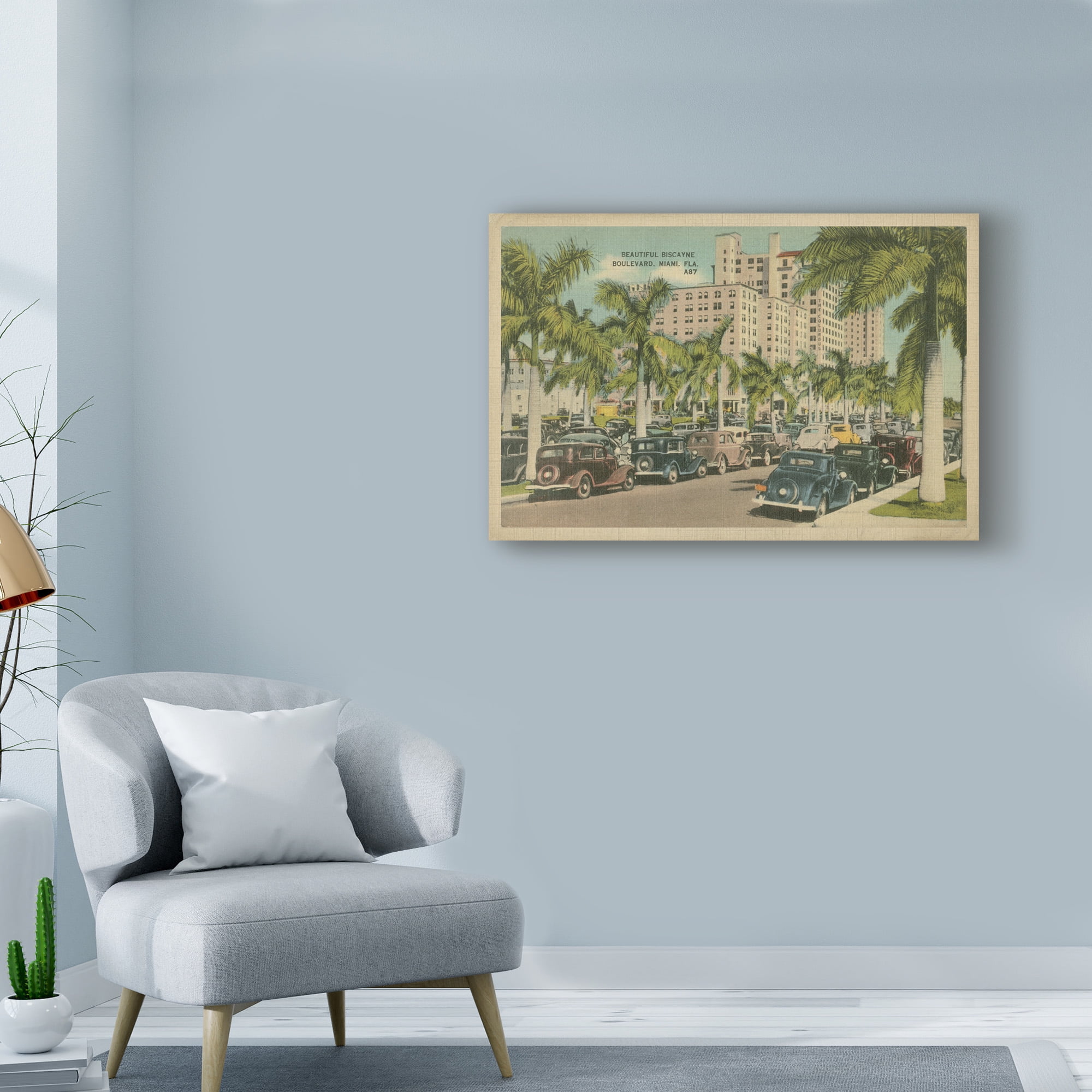 Trademark Fine Art 'Miami Beach VII' Canvas Art by Unknown