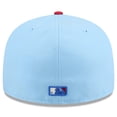 thumbnail image 4 of Men's New Era Light Blue/Red San Diego Padres 2025 Fourth of July 59FIFTY Fitted Hat, 4 of 5