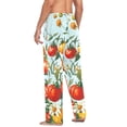 thumbnail image 3 of FORMRS Mens Pajama Pants with Pockets Soft Cotton Sleepwear Lounge Bottoms, Sizes S-2XL, Colorful Tomatoes, 3 of 7
