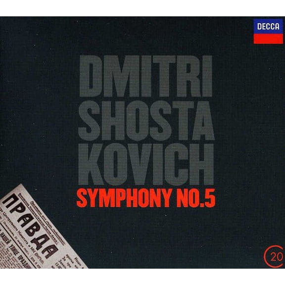 Vladimir Ashkenazy - 20C: Shostakovich / Symphony No 5 - Music & Performance - CD