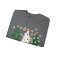 thumbnail image 3 of Badminton Christmas Tree Sweatshirt, Gift for Badminton Lover, 3 of 4