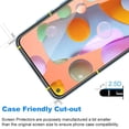 thumbnail image 3 of Vultic [2 Pack] Screen Protector for Samsung Galaxy A11 [Case Friendly], Tempered Glass Film Cover, 3 of 5