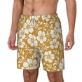 thumbnail image 2 of Balery Rose Flowers Mens Swim Trunks Swim Shorts for Men Quick Dry Inseam Beach Shorts with Compression Liner Pocket-Medium, 2 of 9