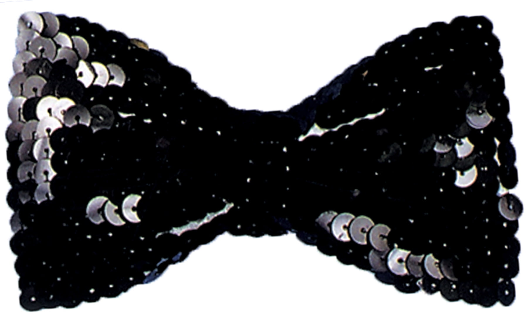 sequins bow tie
