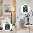 thumbnail image 4 of Yayeee Blank Wall Plate Cover 1-Gang 4.5"x2.7" Home Unused Decorative Outlet, Blue Mountains, 4 of 7
