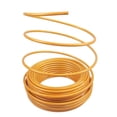 thumbnail image 2 of HILABEE PVC Modelling Tube Party Decor Tube Balloon Tube Decorative Prop Tube Multiuse for Wedding Ceremony Birthday Party Decoration Gold 5m, 2 of 8