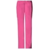 Cherokee Workwear Core Stretch Women's Scrubs Pant Mid Rise Drawstring Cargo 4044