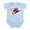Sky Blue, variant on CafePress - CANAM Infant Creeper - Baby Light Bodysuit, Size Newborn - 24 Months