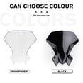 thumbnail image 4 of Compatible with Z 900 Z900 Z 650 z900 2020 2021 2022 New motorcycle windshield visor windshield double bubble wind deflector, 4 of 5
