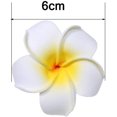 thumbnail image 2 of 50 pinzas para el cabello de espuma blanca TUNC hawaiana 2,4 pulgadas, 2 of 4