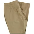thumbnail image 3 of Ralph Lauren Womens Straight Leg Casual Trouser Pants, Beige, Plus Size, 16W, 3 of 3