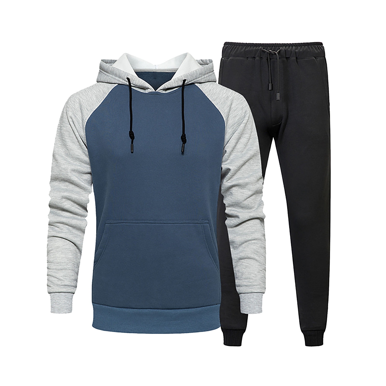 Stamzod Men'S Tracksuits 2 Piece Outfit Casual Long Sleeve Sweat Suit