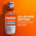 thumbnail image 5 of Vicks DayQuil & NyQuil Severe Cold, Cough & Flu Medicine, 2 x 12 FL OZ, 5 of 7