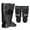 Charcoal, variant on Hayabusa S4 Kids Shin Guards, Muay Thai, MMA, Kickboxing, Martial Arts - Black, Small/Medium