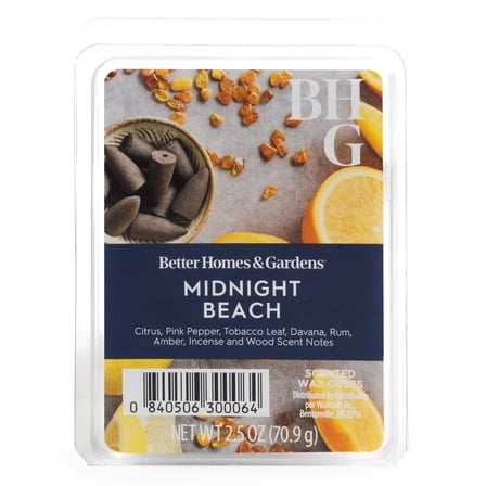 Better Homes & Gardens 2.5oz Wax Melts Midnight Beach