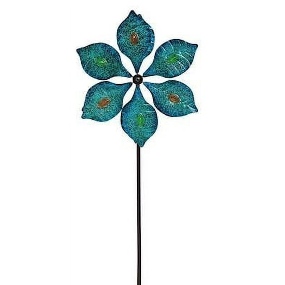 FLOWING COUDS Kinetic Garden Spinner by Evergreen