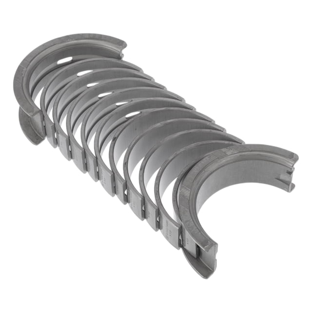 Juego de cojinetes principales Unique Bargains No.034105561 para Audi 80 1981-1995 Cigüeñal Cojinete Principal Metal Tono Plateado 12 Pcs