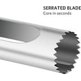 thumbnail image 5 of Apple corer avec Poignée en ABS, Lame en Acier Inoxydable Dentelé, Poignée en Plastique, Gris, 5 of 5