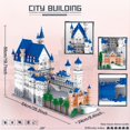 thumbnail image 3 of 1 Ensemble 11810 Pcs Jouets Blocs de Construction Modèle Château, Mini Blocs de Construction Jouets, 3 of 4