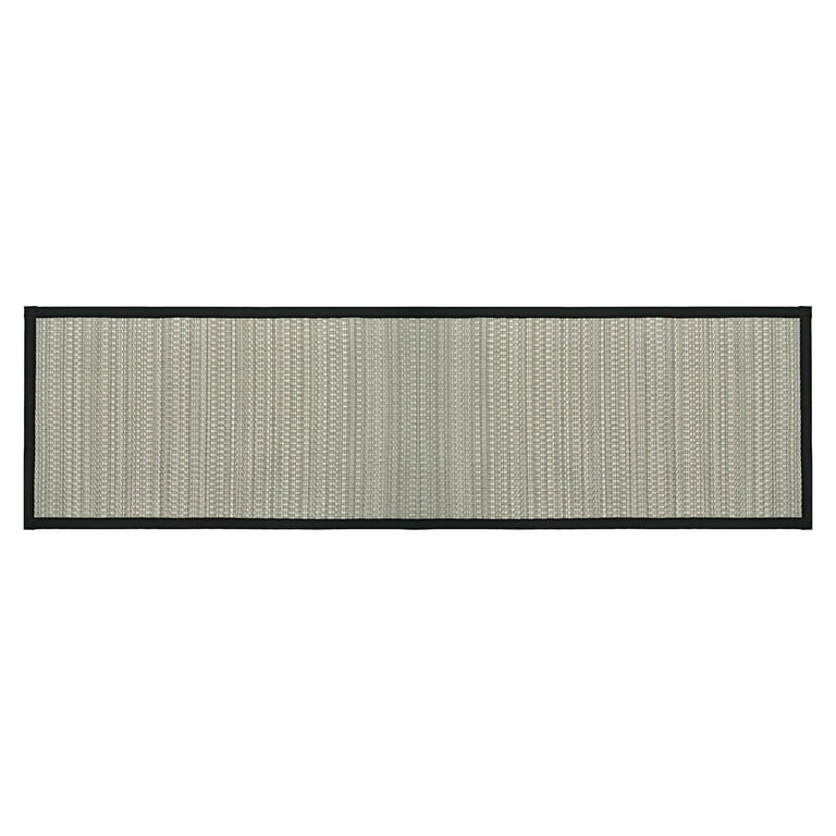 Better Homes & Gardens Woven Kitchen Runner - Black Border