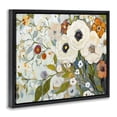 thumbnail image 2 of Stupell Industries Contemporary Blooming Round Flowers Arrangement Black Floating Frame Canvas Art, 21 x 17, by Franklyn Gregory, 2 of 7