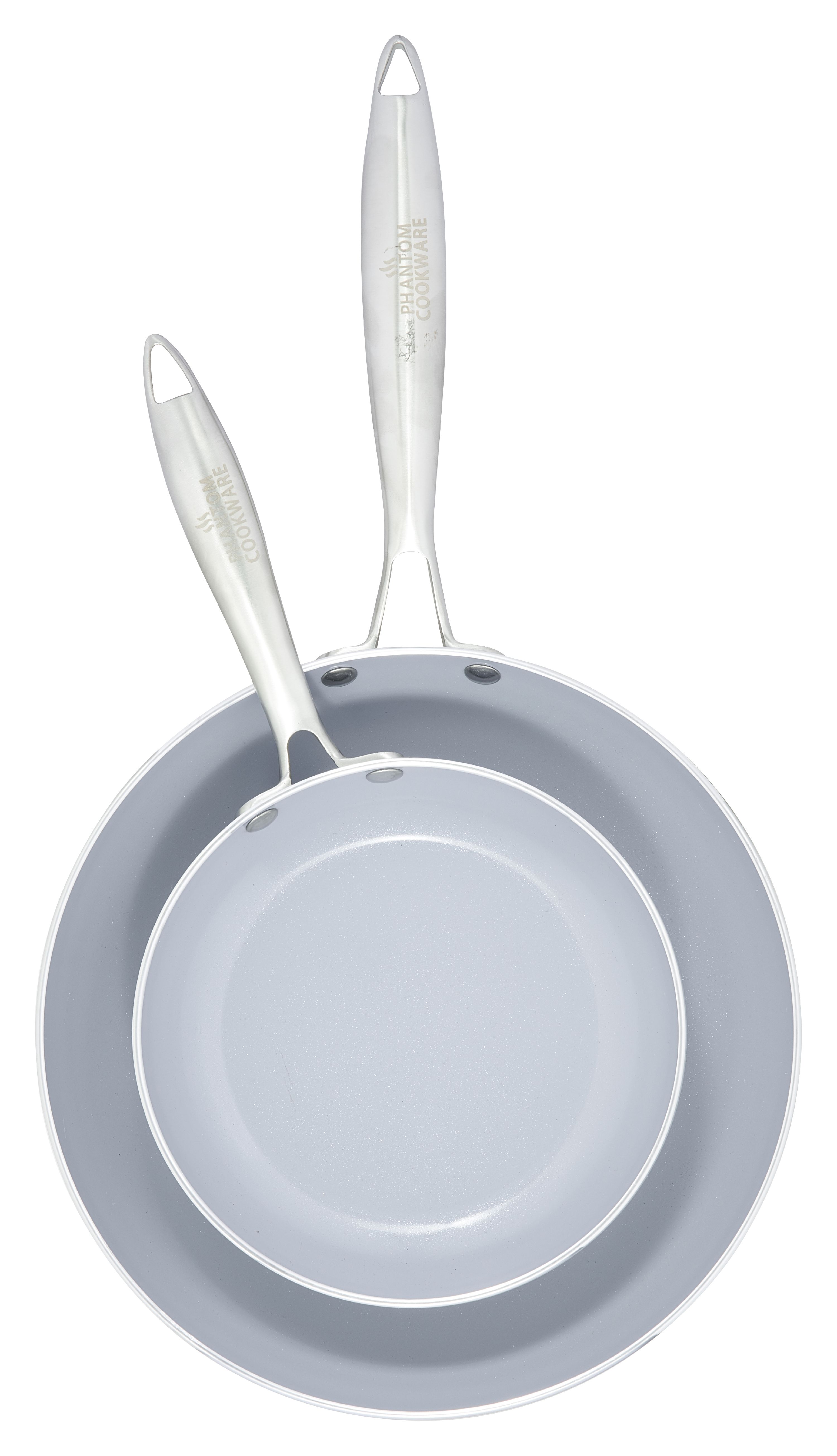 Phantom Cookware Ceramic Nonstick 8 9 5 Combo Frypan Copper Walmart Com Walmart Com