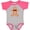 Heather and Hot Pink, variant on Inktastic Cute Gingerbread Man with Red Plaid Bowtie Boys or Girls Baby Bodysuit