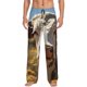 thumbnail image 1 of Fotbe Countryside Flower Cow Pantalones de Pijama para Hombre, Pantalones de Dormir, Pantalones de Casa con Cintura Ajustable y Bolsillos-XX-Large, 1 of 6