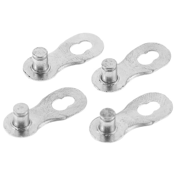 unbranded  2 Pairs 5ft 06c 35 Roller Chain Speed Bike Link Mountain Joints The Go Karts Silver