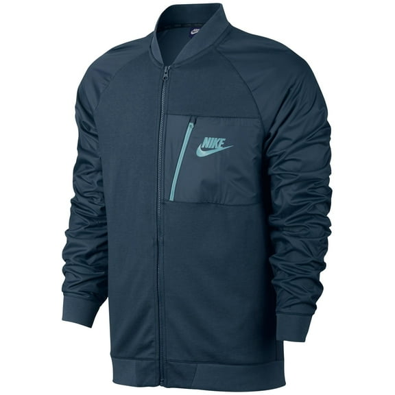 Nike Sportswear Advance 15 Fleece Squadron Blue Full-Zip Jacket Size XL