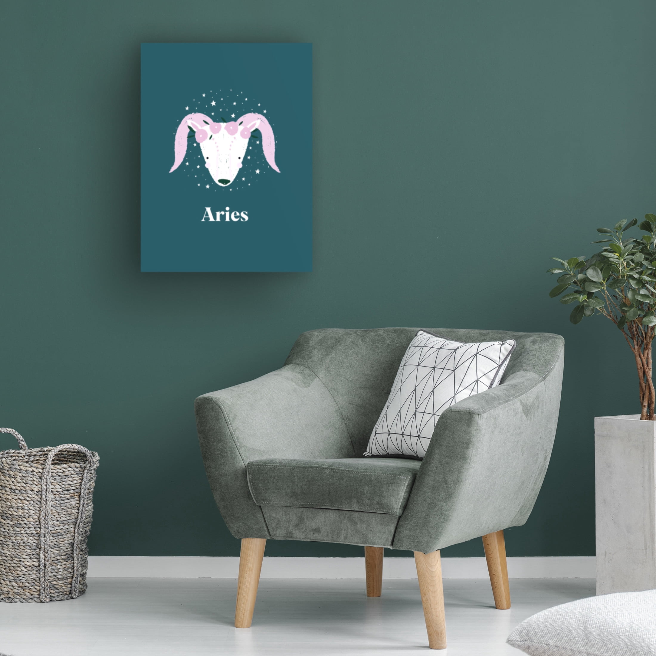 Trademark Fine Art Aislinn Simmonds Aries Canvas Wall Art
