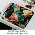 thumbnail image 6 of FeBohao Funny Mouse Pad Mat for Gaming Jiaji Cloth Rubber Base Washable Non Scratch Design Custom Rectangle Abstract Farmhouse Decor Adults Chic Aesthetic Vintage Haves Girl Boy Organizers Flower, 6 of 6